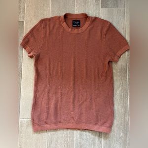 Mens Abercrombie knit short sleeve